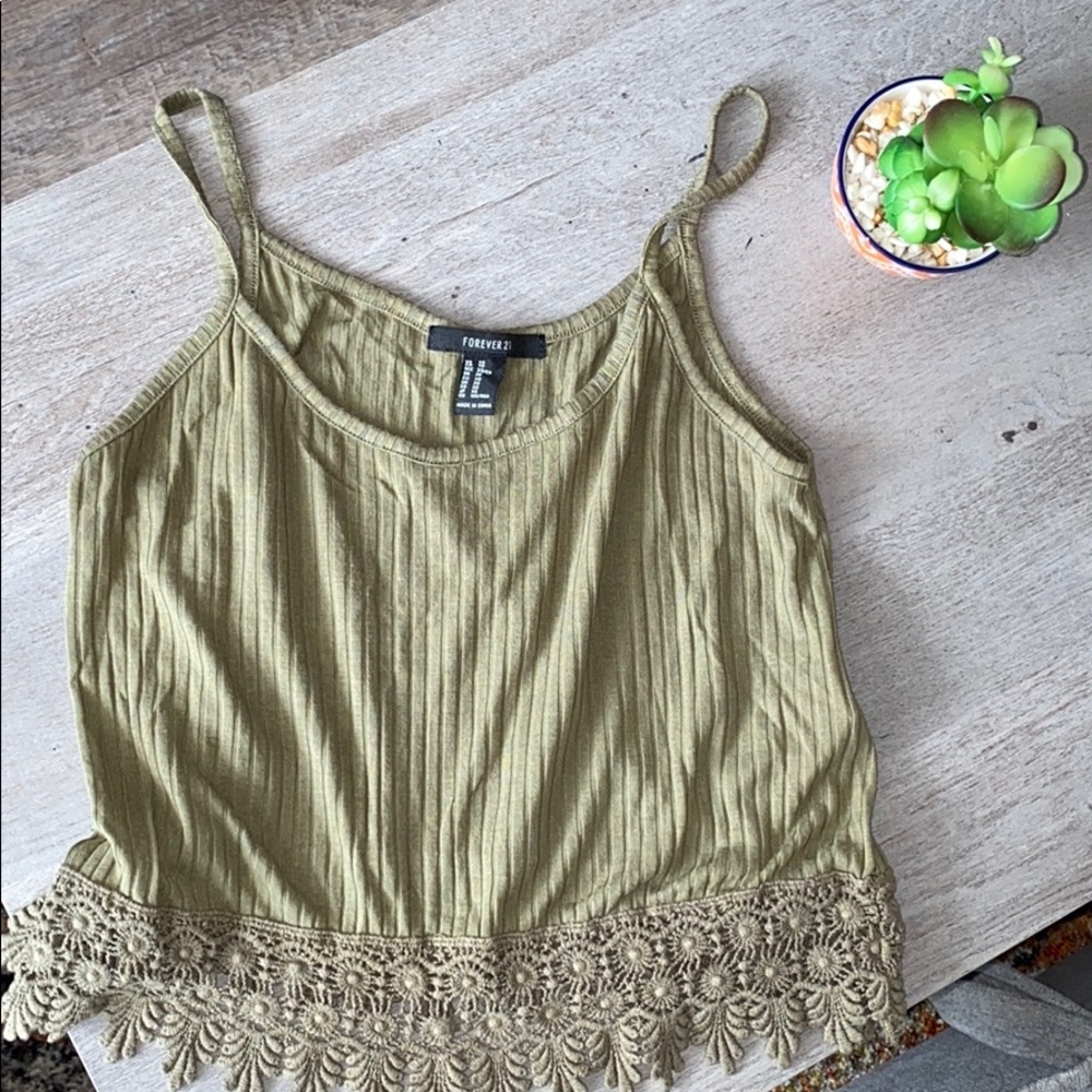 Green Tank Top
